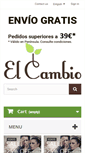 Mobile Screenshot of elcambio.net