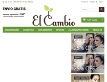 Tablet Screenshot of elcambio.net